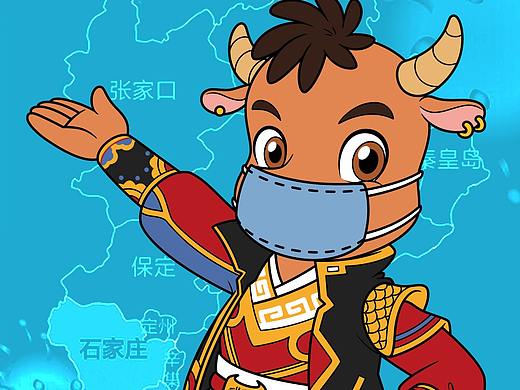 2021年武强牛年抗疫海报分享，众志成城，携手抗疫！