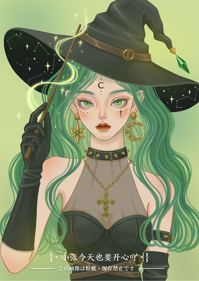 近期少女人像插画总结2（图ZMjgzMjQ3MjAw） - 商业插画 - 站酷设计师小张今天要开心吖原创素材 - 站酷ZCOOL