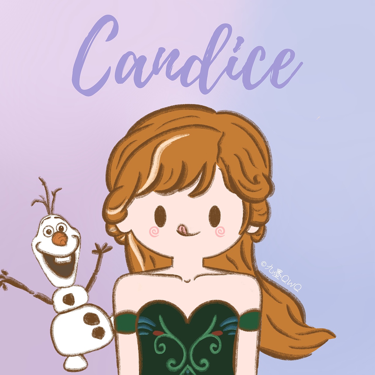 日常丨Q版迪士尼公主