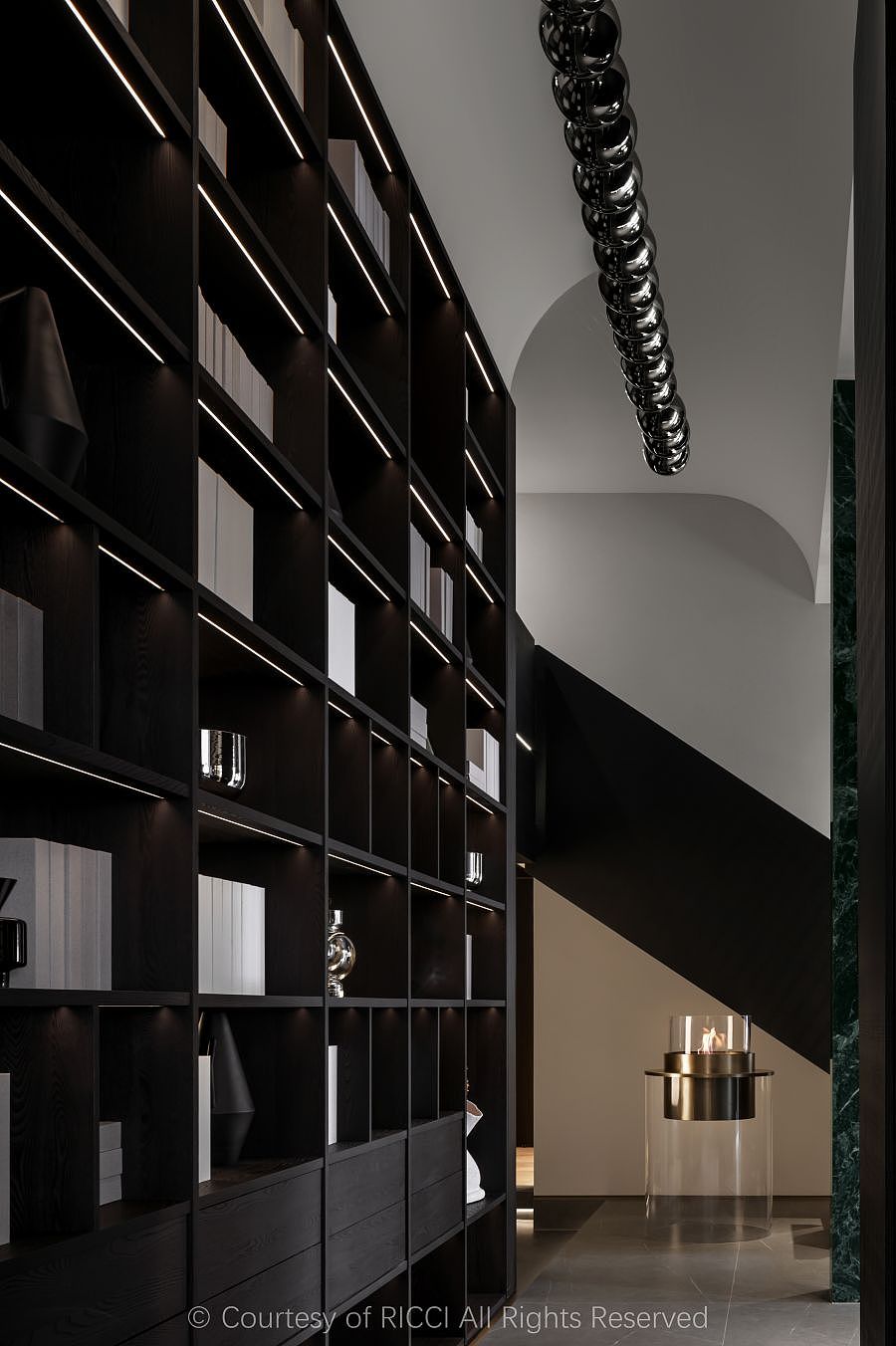 RICCI·墨白设计|铂品展厅