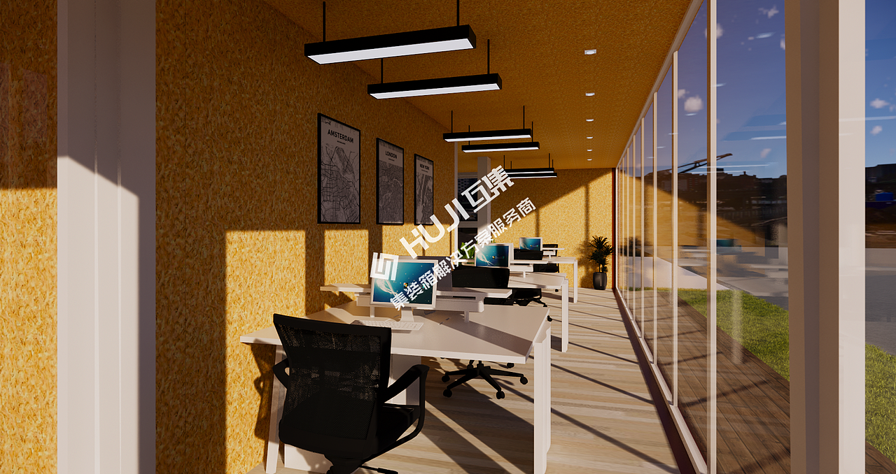 北京启明星双语学校集装箱行政办公楼