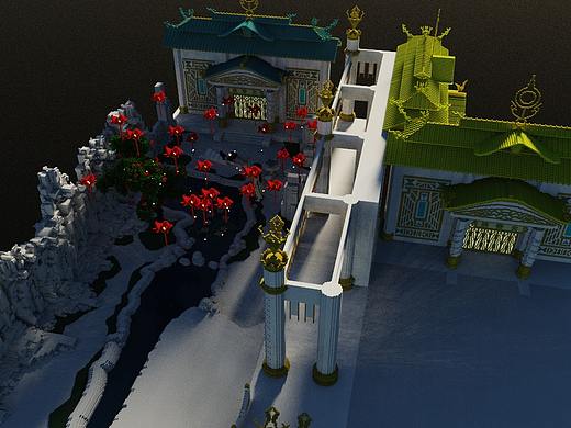 Magicavoxel-仙剑客栈-香蜜沉沉烬如霜-妖猫传