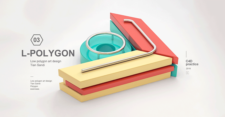 c4d Low polygon（图ZNTIxNjExODA=） - 运营设计 - 站酷设计师尹尧_Asan原创素材 - 站酷ZCOOL