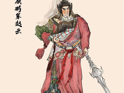 手绘插画 五虎将 NFT系列作品