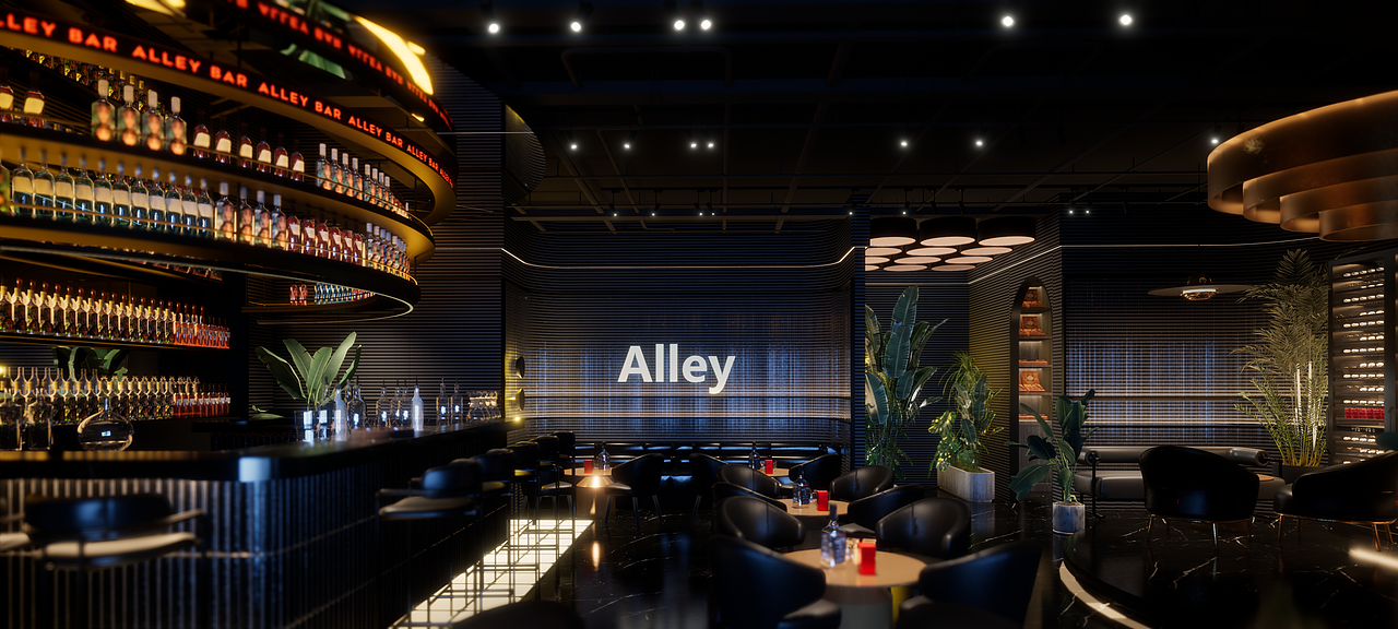 原创新案 Aelly酒吧（图ZMzU5OTM2NzQ0） - 商业空间设计 - 站酷设计师Jason193原创素材 - 站酷ZCOOL