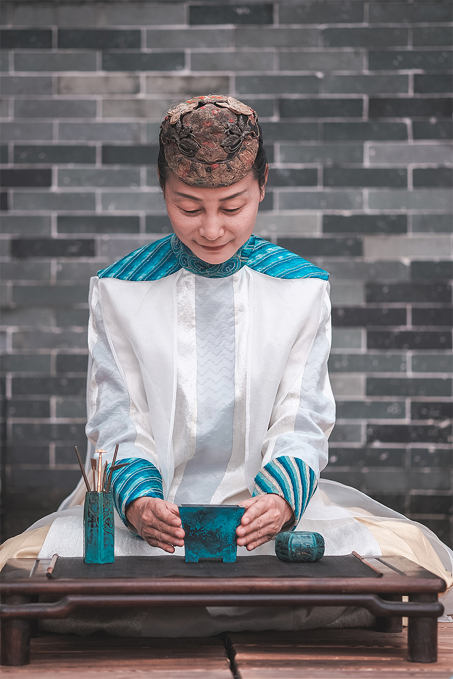 五玄土 || 香炉《铜戟耳炉》