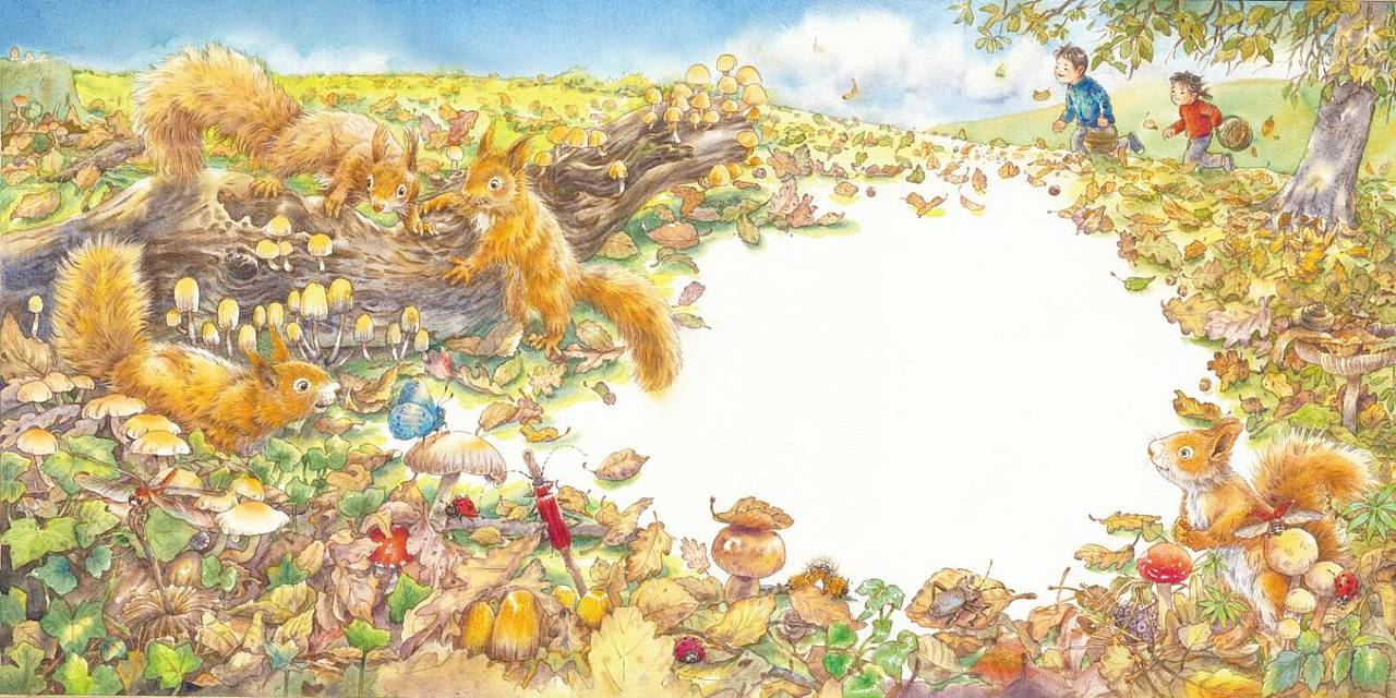 红叶子，黄叶子