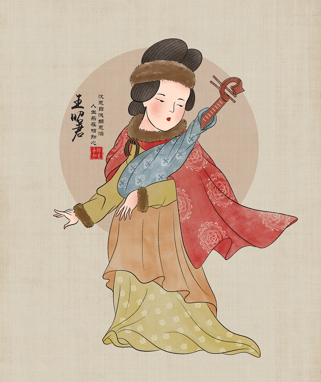 中国四大美女图