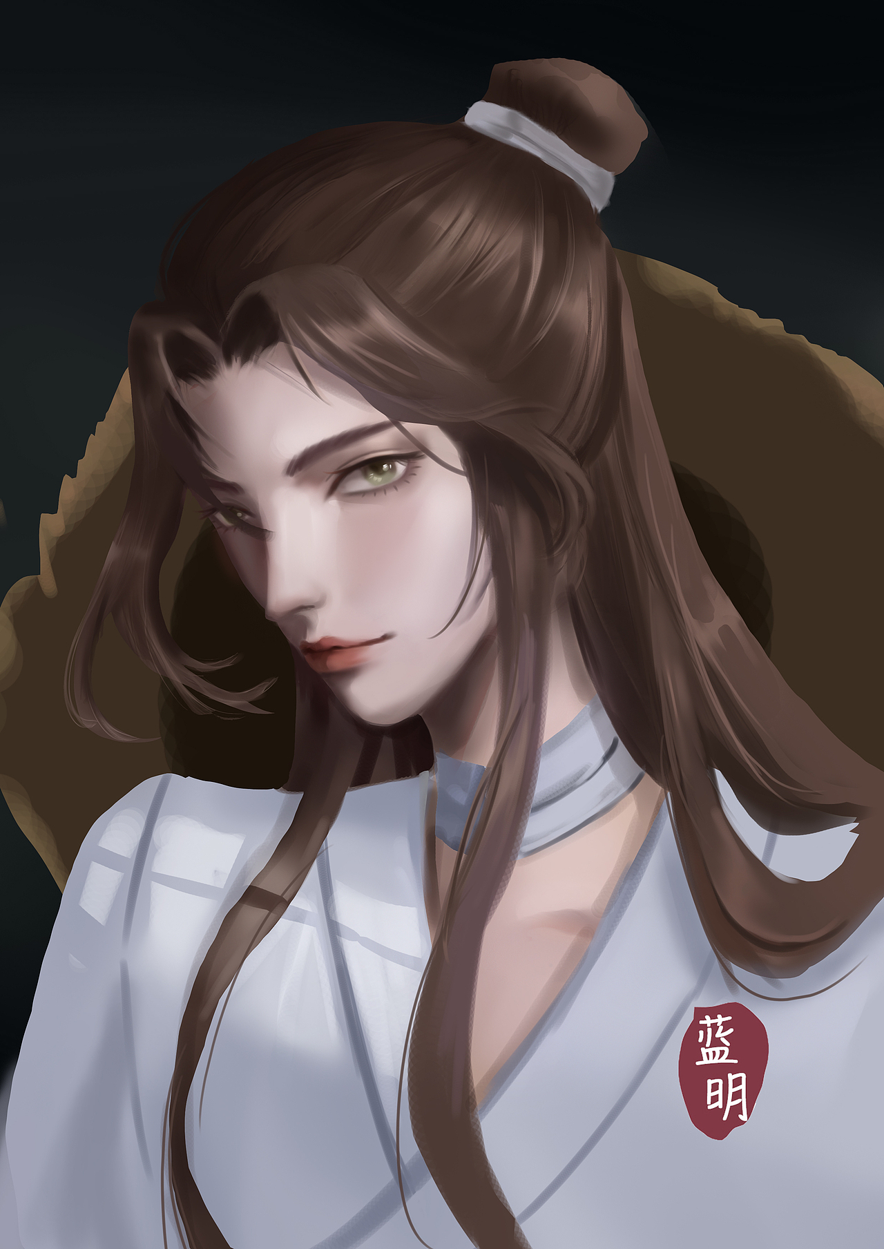 天官赐福谢怜（图ZMjQyMjM0NzIw） - 创作习作 - 站酷设计师蓝海蓝明若原创素材 - 站酷ZCOOL