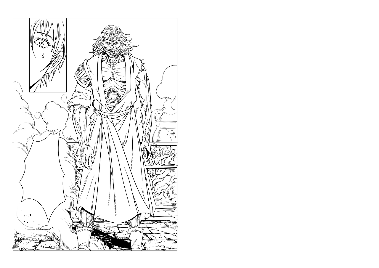 《鬼吹灯》漫画版(图ZODg3NjkxMDg=) - 中/长篇漫画 - 站酷设计师董绍华原创素材 - 站酷ZCOOL