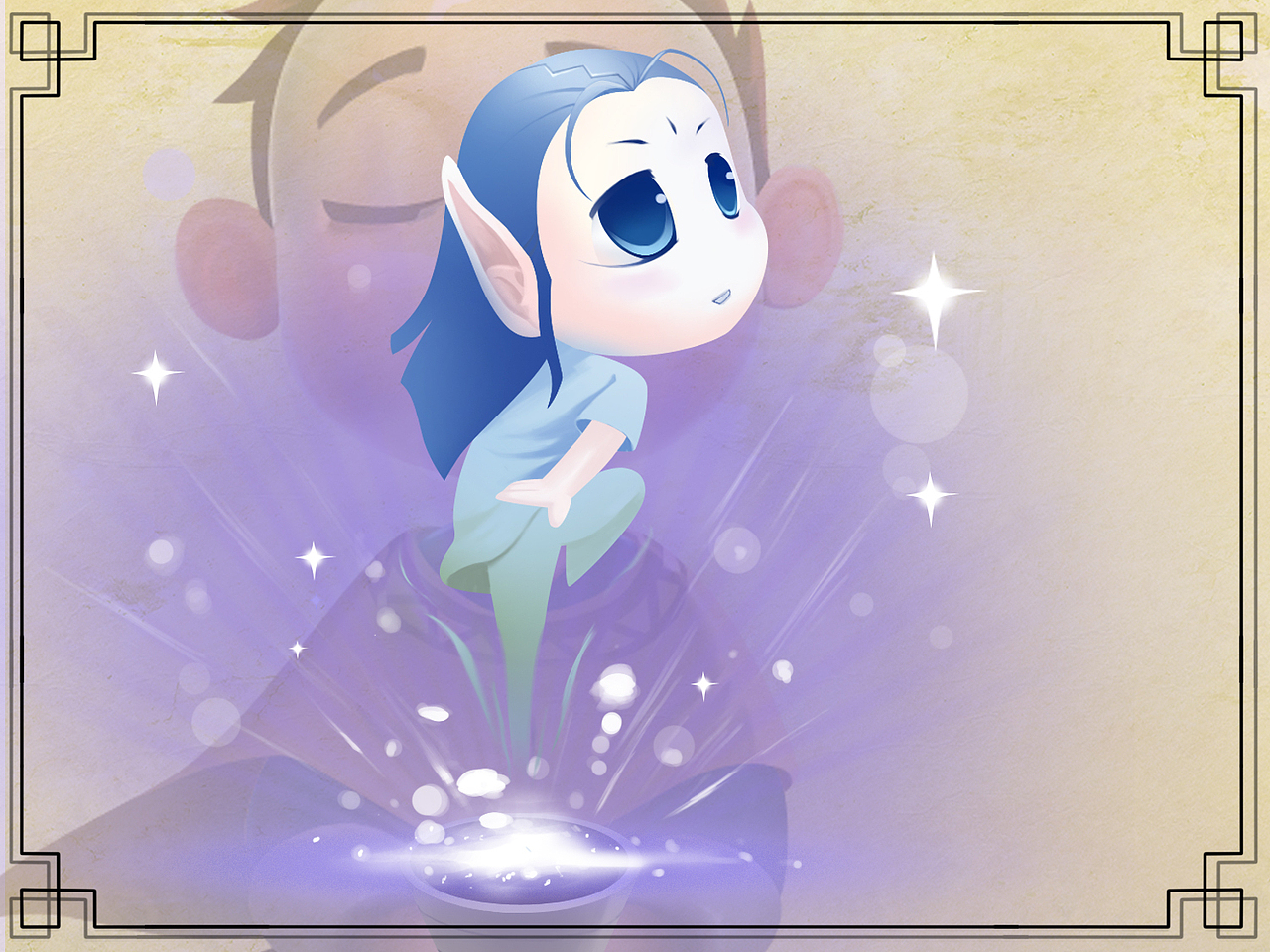 凤凰天女小小龙游戏原画作品信息创作时间2018/03/13添加表情喜欢ta的