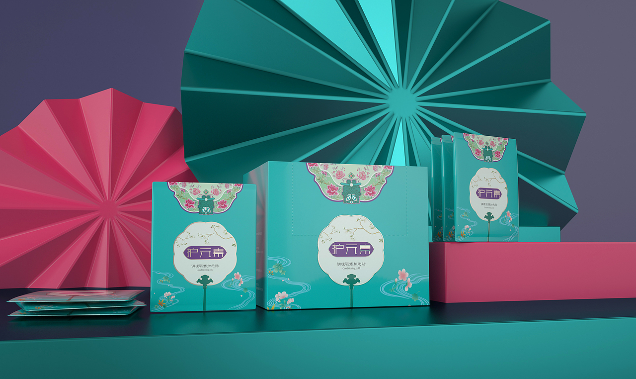 国潮化妆品套盒