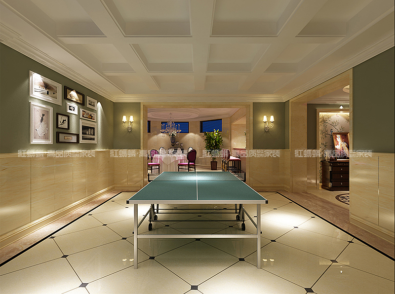 #欧式风格# #娱乐室#