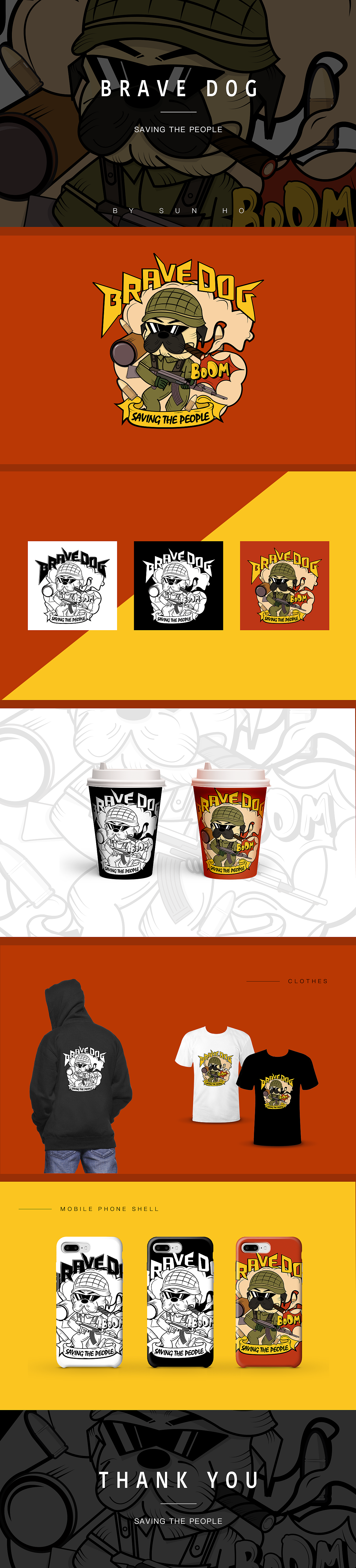 勇敢狗狗潮流插畫(huà)（圖ZMTYwMjUzNzk2） - 新銳潮流插畫(huà) - 站酷設(shè)計(jì)師3END原創(chuàng)素材 - 站酷ZCOOL