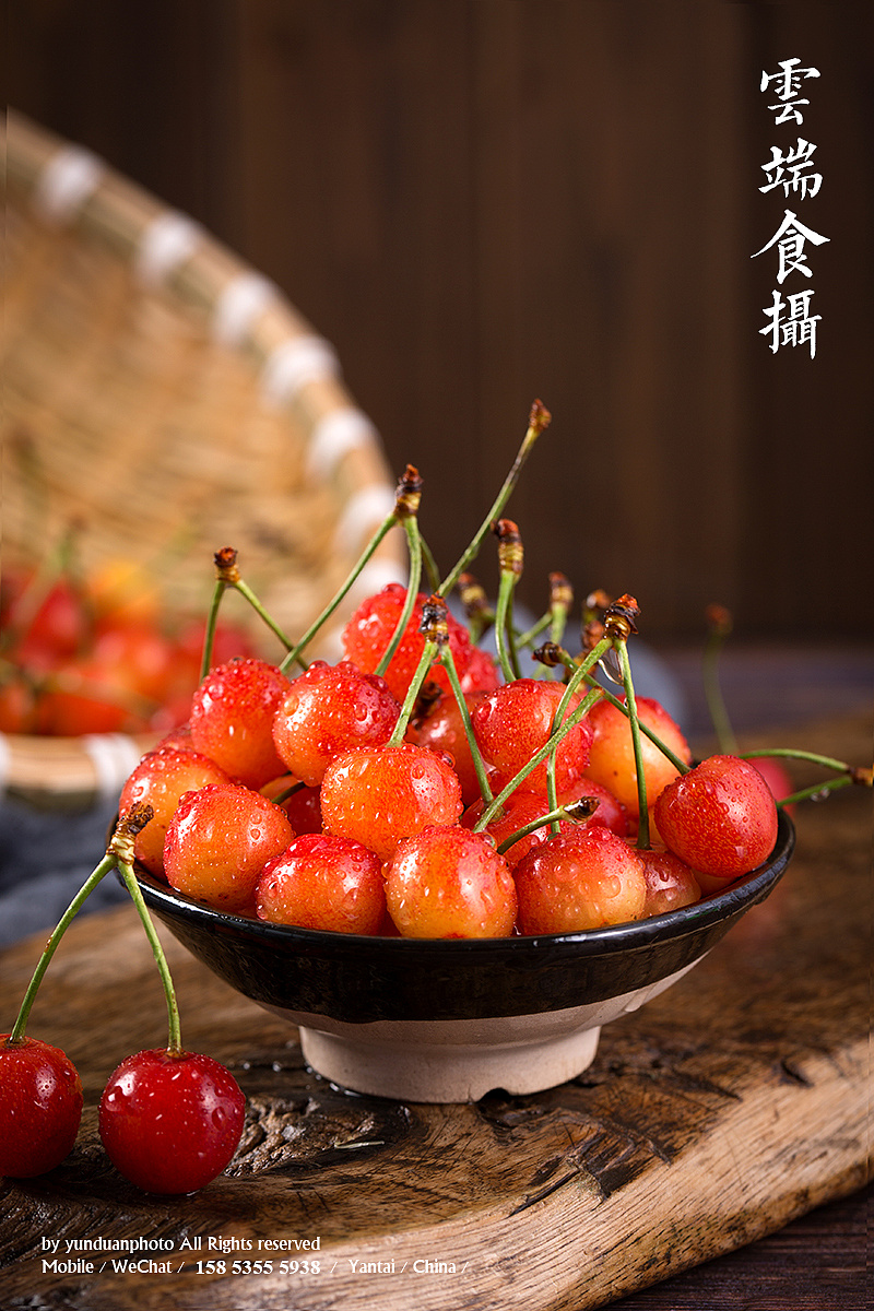 静物美食摄影:樱桃|摄影|产品摄影|摄影师云端 - 原创作品 - 站酷