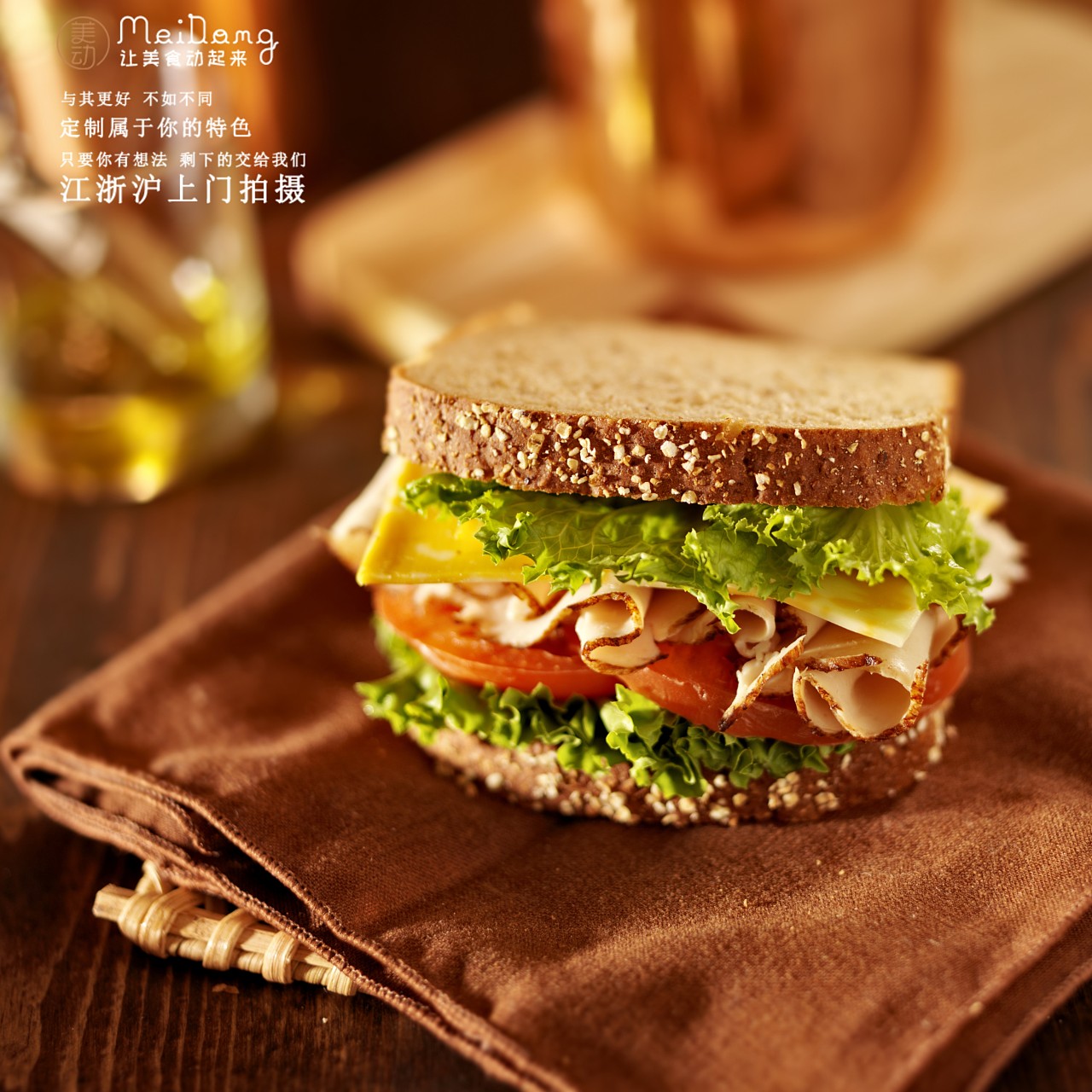三明治也有美感，看美食图片摄影素材欣赏|摄影|静物|吕凯峰 - 原创作品 - 站酷 (ZCOOL)