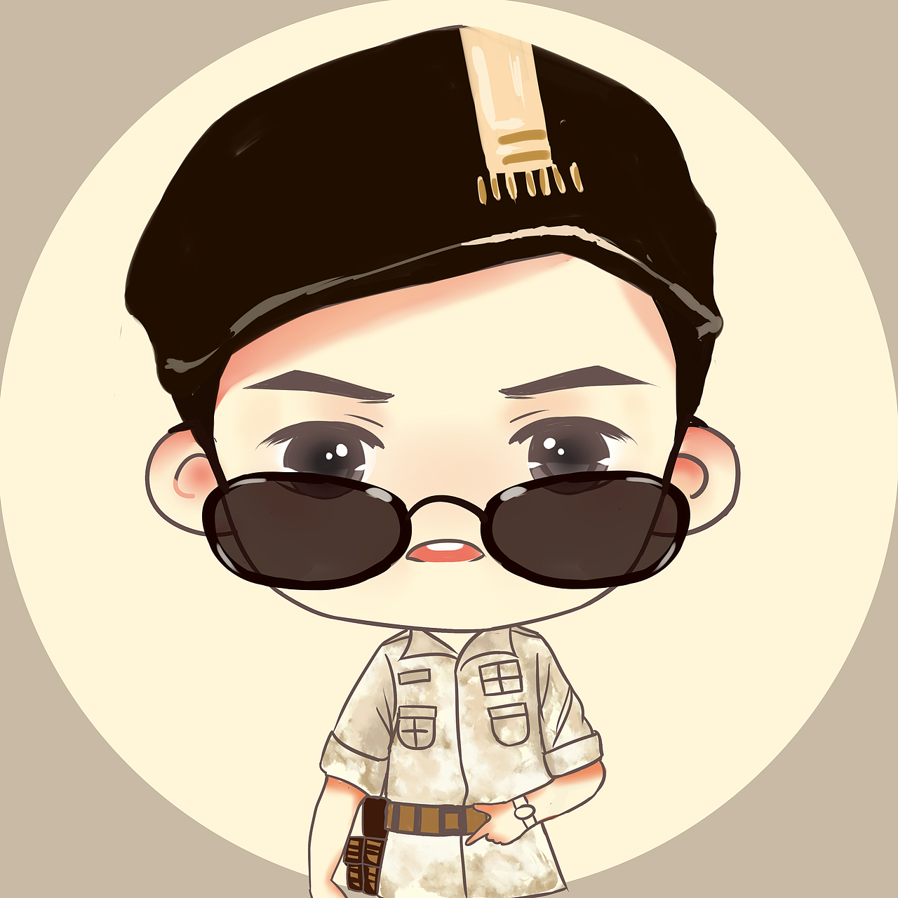 【宋仲基】q版插画漫画