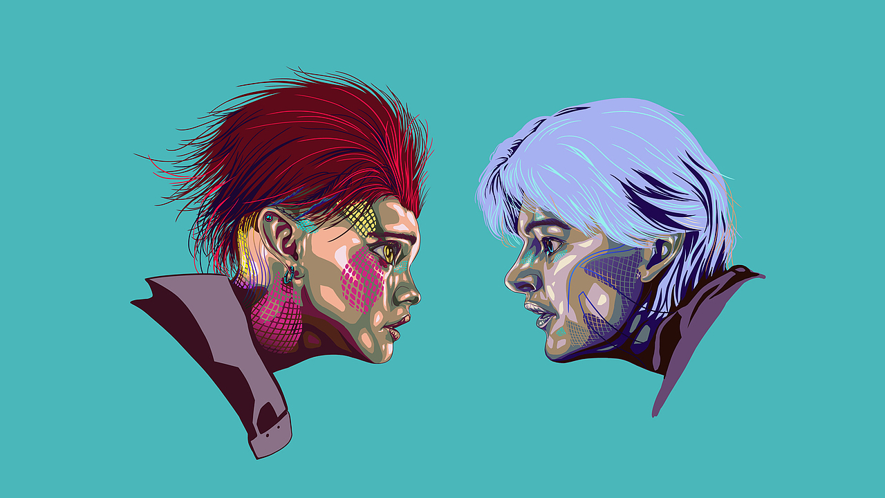 画了一组 logo的插画延伸