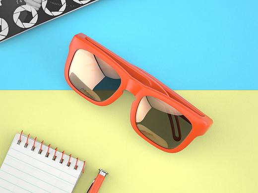 产品场景图渲染