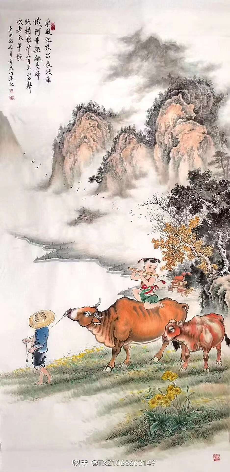 画家汤希忠作品欣赏