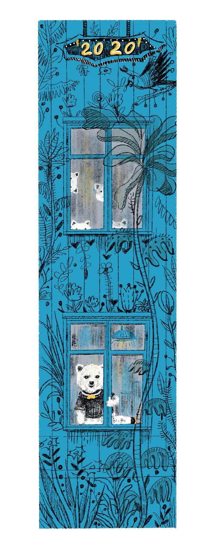 狗儿的新年贺卡（图ZMjAwMDkzODY4） - 创作习作 - 站酷设计师momo羊咩咩原创素材 - 站酷ZCOOL