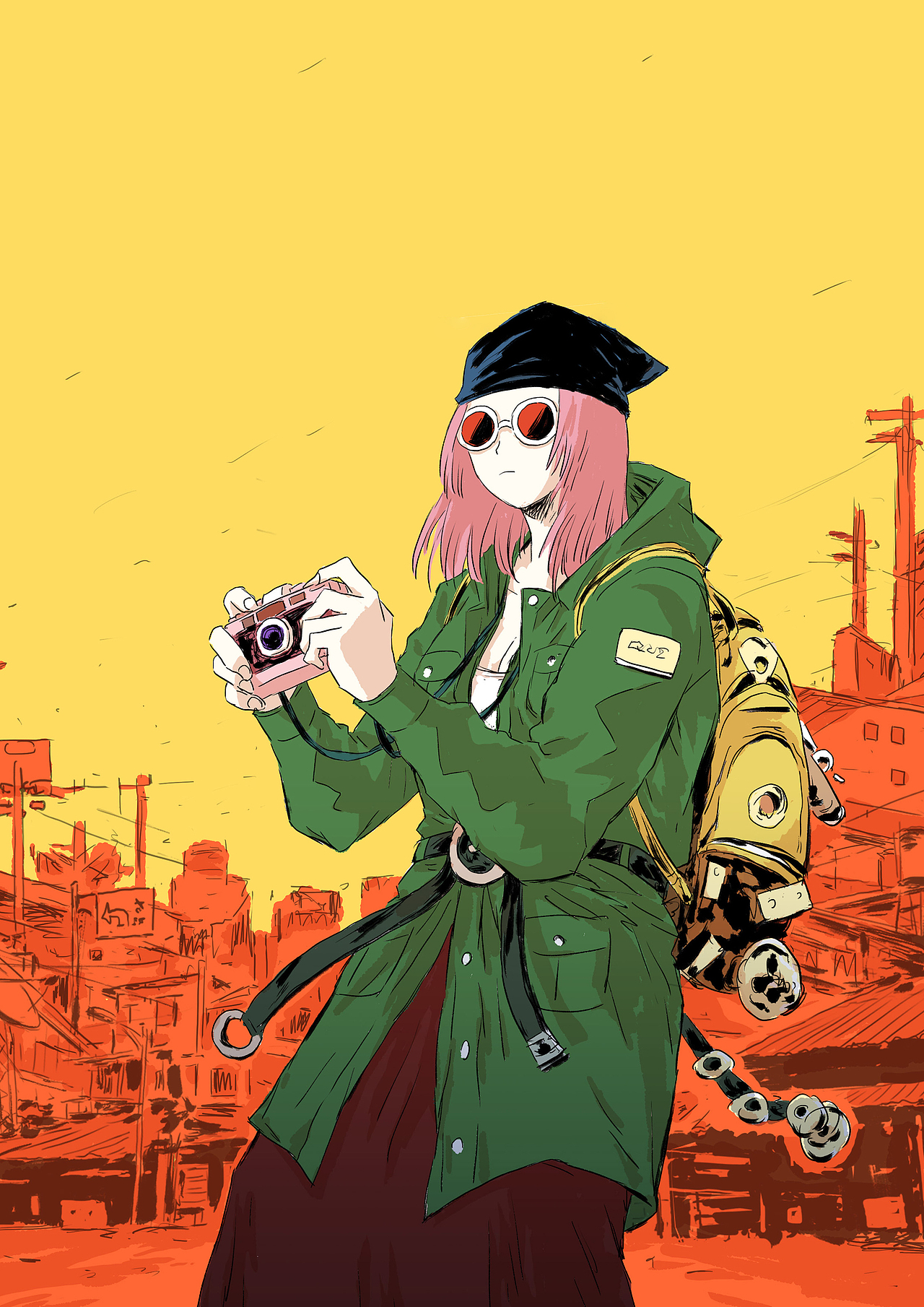 《来自深空》插画封面（一）（图ZMjY5OTAzNDI0） - 创作习作 - 站酷设计师神番动漫原创素材 - 站酷ZCOOL