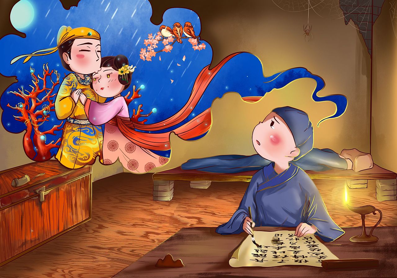 武则天系列（图ZMjI0OTg5NTIw） - 商业插画 - 站酷设计师咸蛋糖原创素材 - 站酷ZCOOL