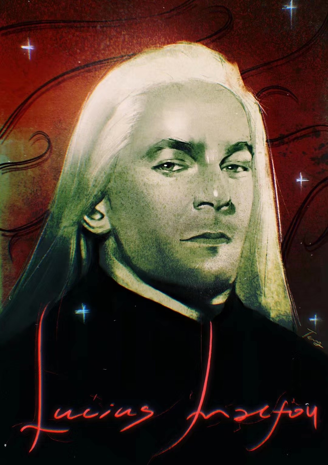 人像繪畫（哈利波特）（圖ZMjQ3MTMyNTg4） - 創(chuàng)作習作 - 站酷設(shè)計師烏云燉星星原創(chuàng)素材 - 站酷ZCOOL