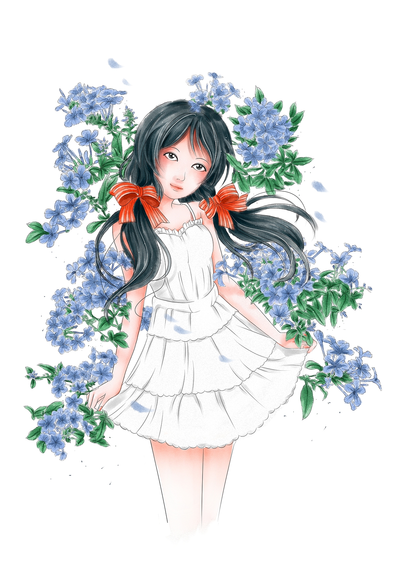 二十四节气“花语”——秋（图ZMTY3MTk2NDAw） - 绘本 - 站酷设计师UsagiAdtt原创素材 - 站酷ZCOOL