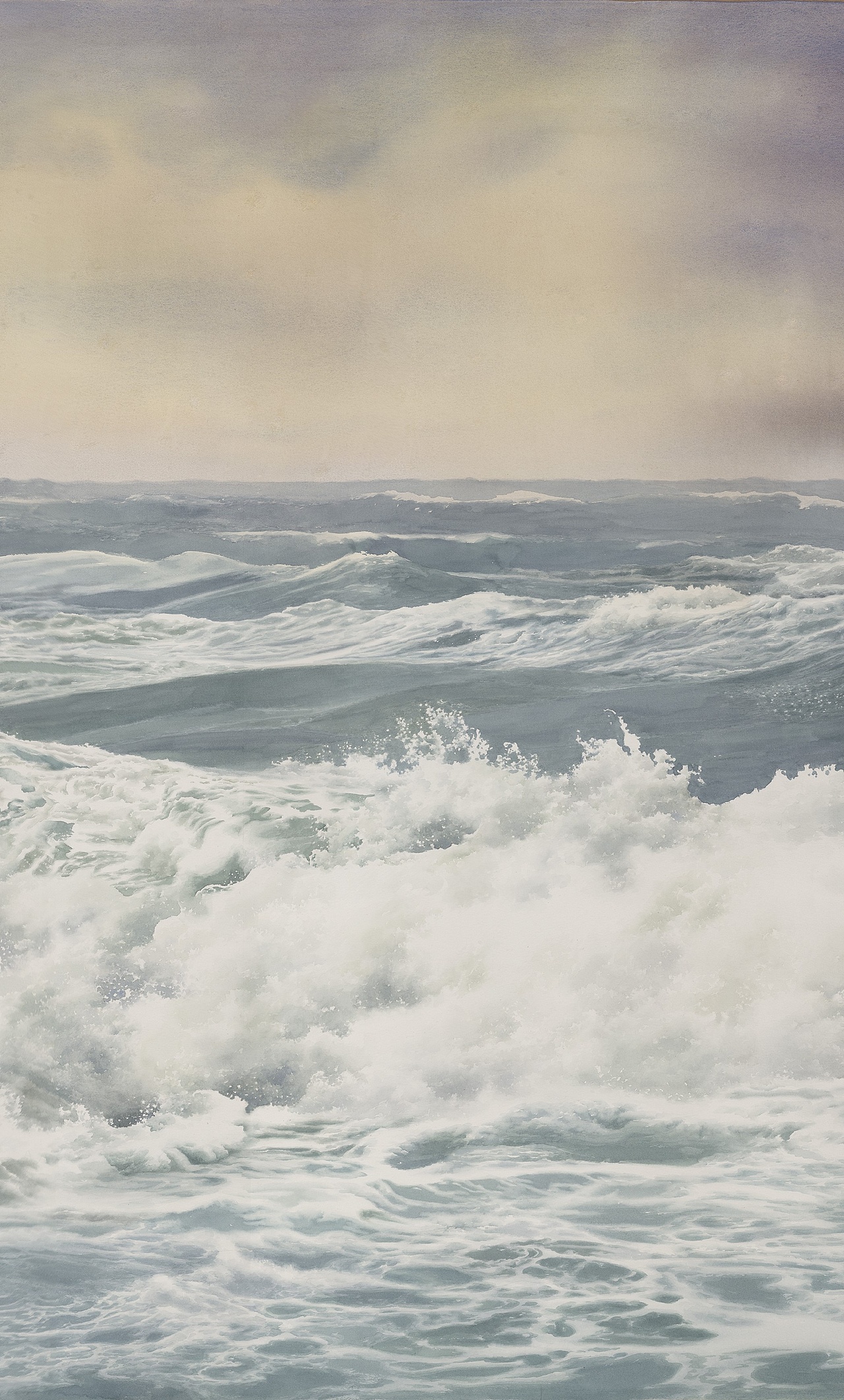 观沧海 - 水彩画家黄有维（图ZOTUxNDIzNzI=） - 绘画 - 站酷设计师黄有维水彩原创素材 - 站酷ZCOOL