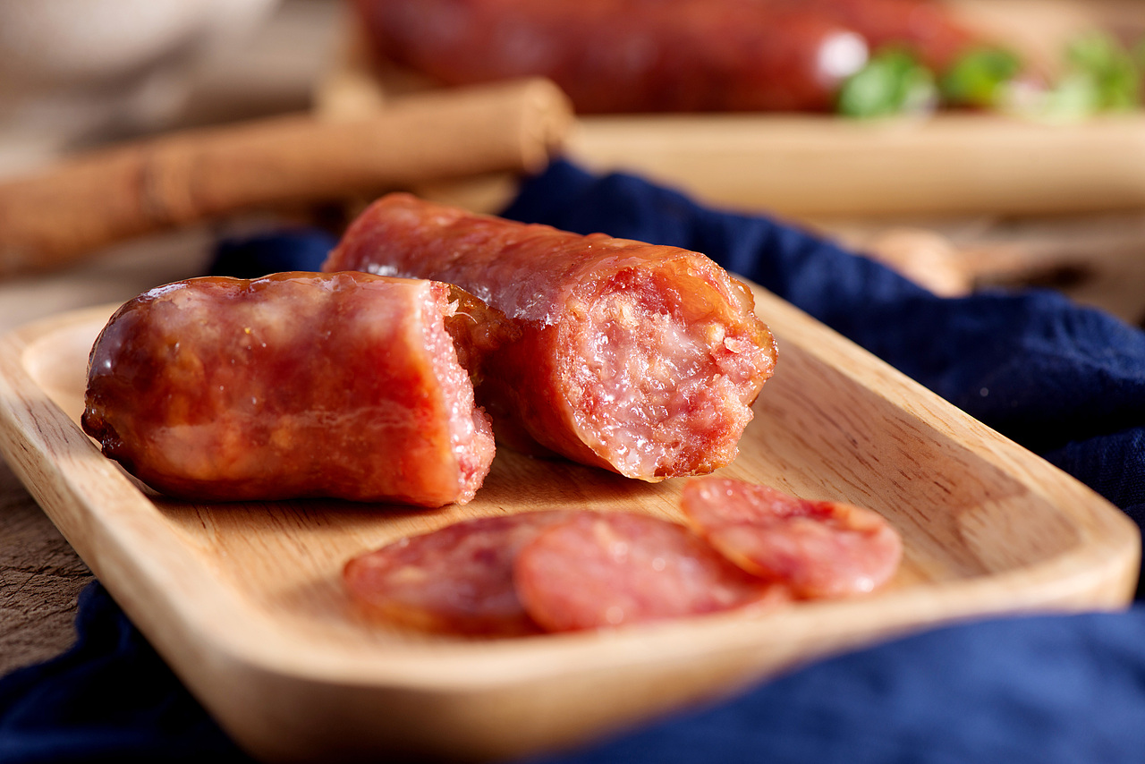 美食食品摄影静物产品拍摄商业摄影腊肠特产拍摄香肠