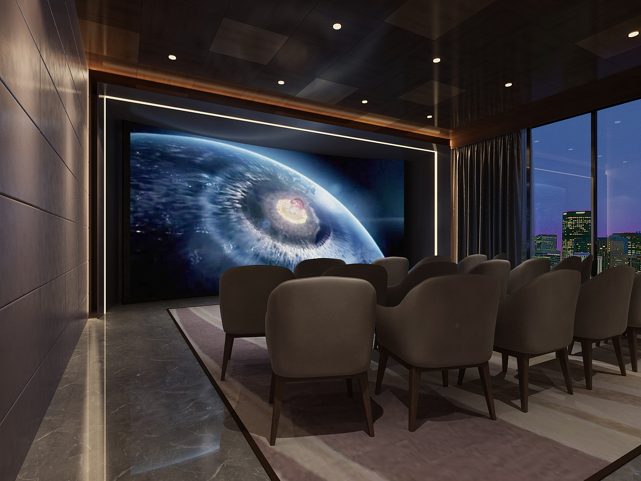 影音室结合水吧设计（图ZMTM5NDY3MjQ4） - 家装设计 - 站酷设计师尚方设计原创素材 - 站酷ZCOOL