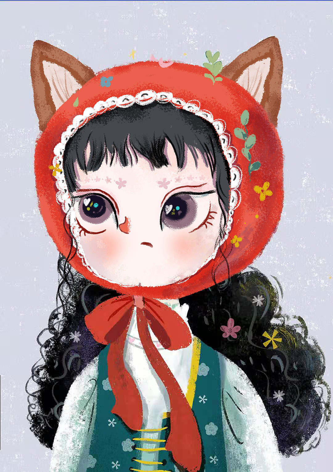 小红帽（图ZMjM3ODkxMTQ0） - 创作习作 - 站酷设计师luo小喵原创素材 - 站酷ZCOOL