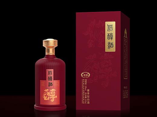佰醇酒白酒包装设计
