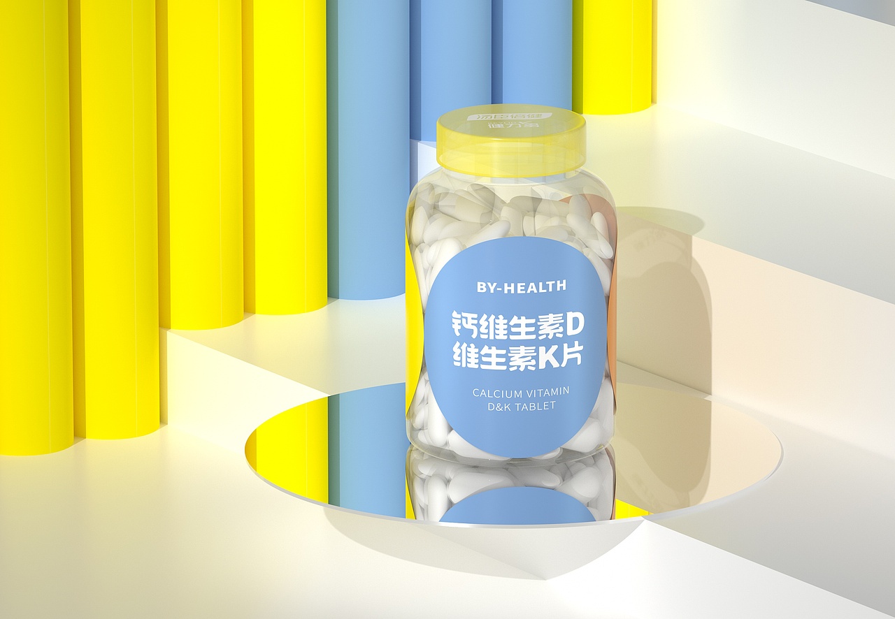 尚智×汤臣倍健 | 健力多DK钙概念包装设计