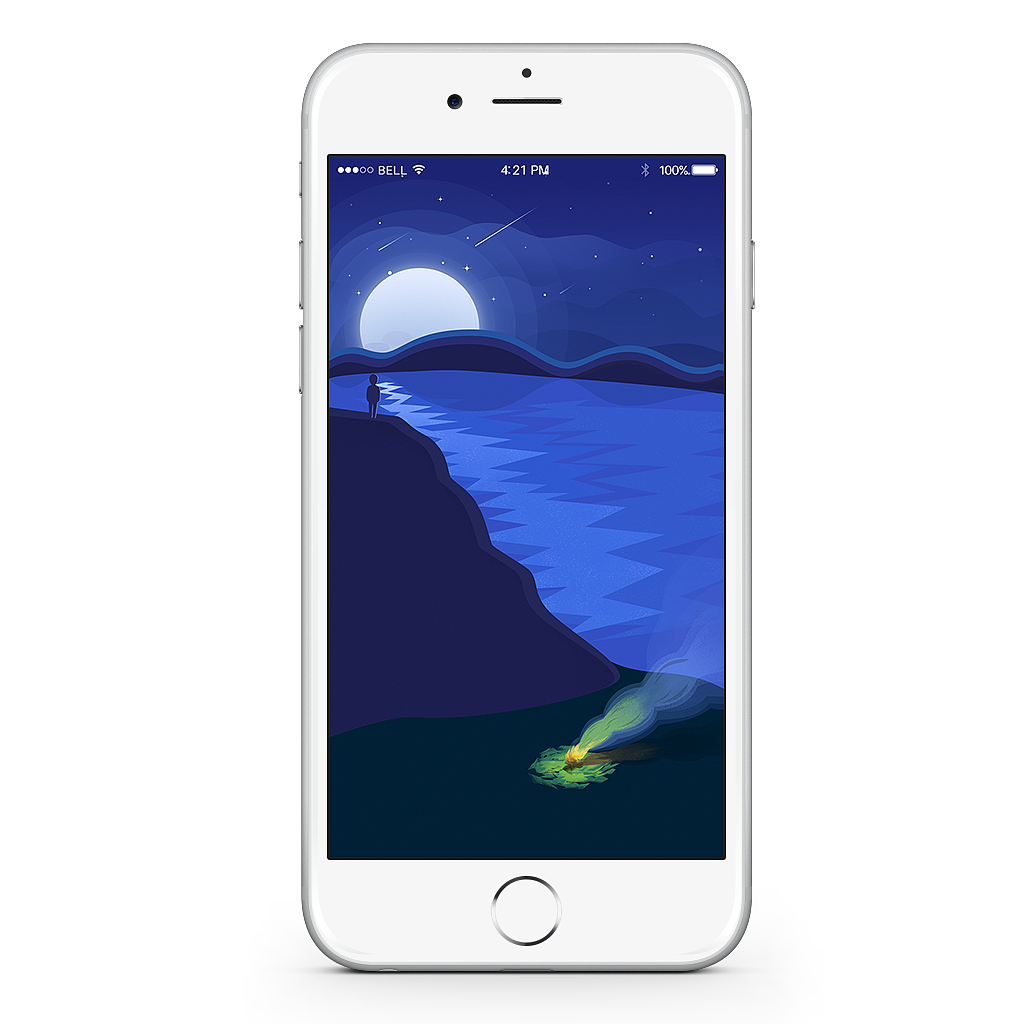 春夏秋冬（图ZNDY5MzM0OTY=） - 闪屏/壁纸 - 站酷设计师怪咖蜀黍原创素材 - 站酷ZCOOL