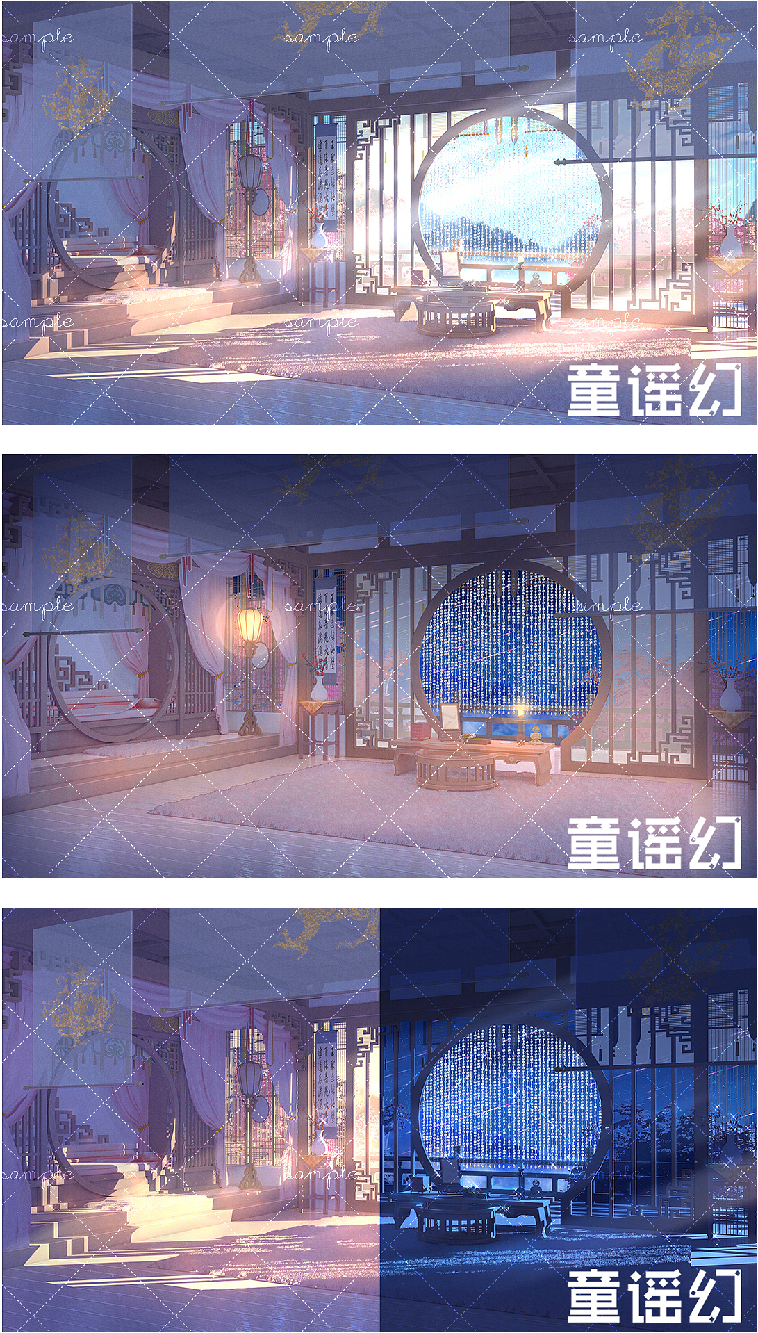 日系场景-古风卧室