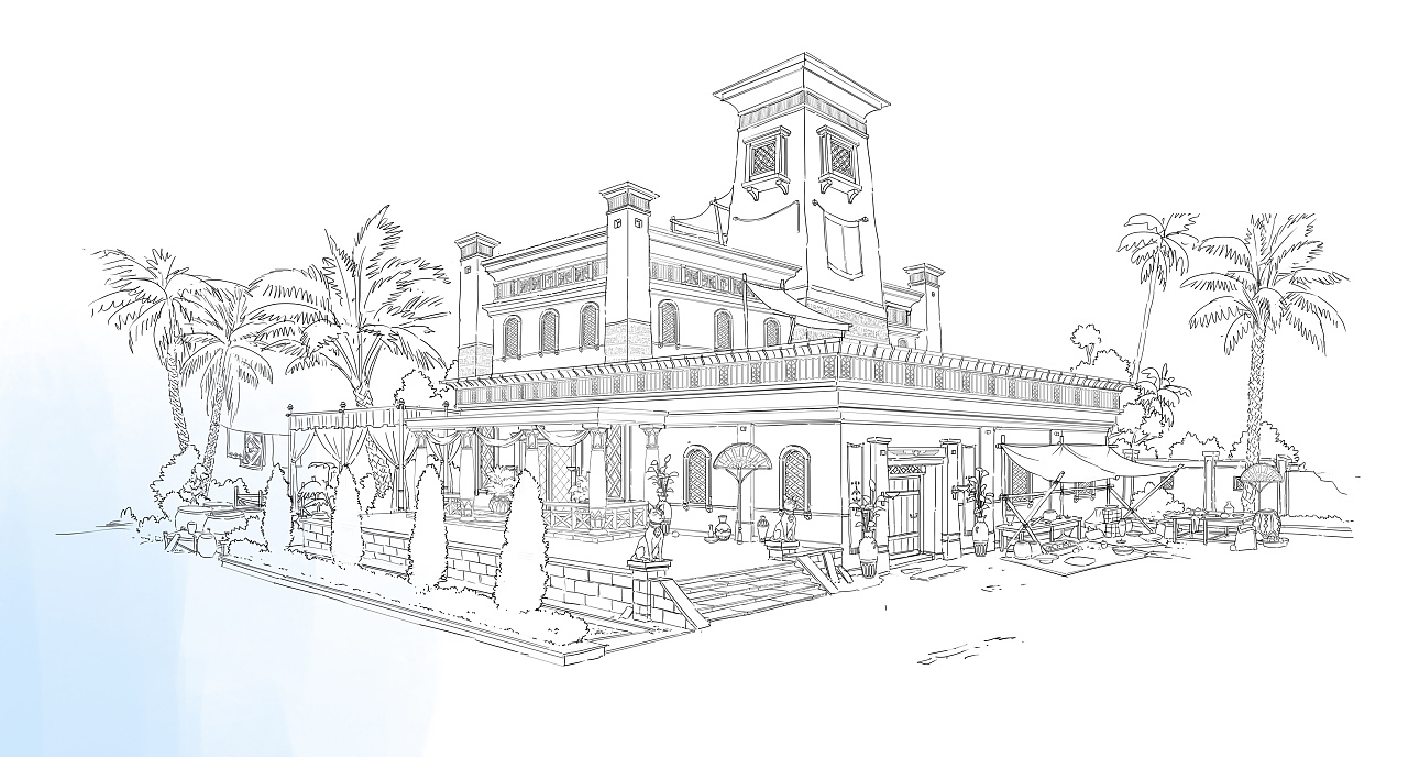 收藏 完成稿 收藏 线稿 收藏 局部细节1 收藏 局部细节2 收藏 局部