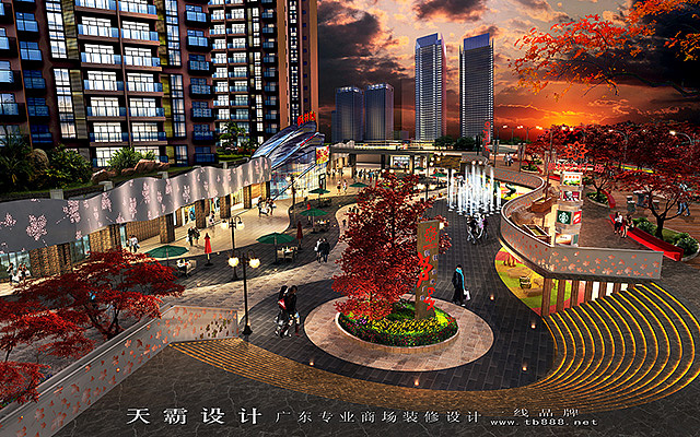 宁夏商业空间装修设计可参考效果图