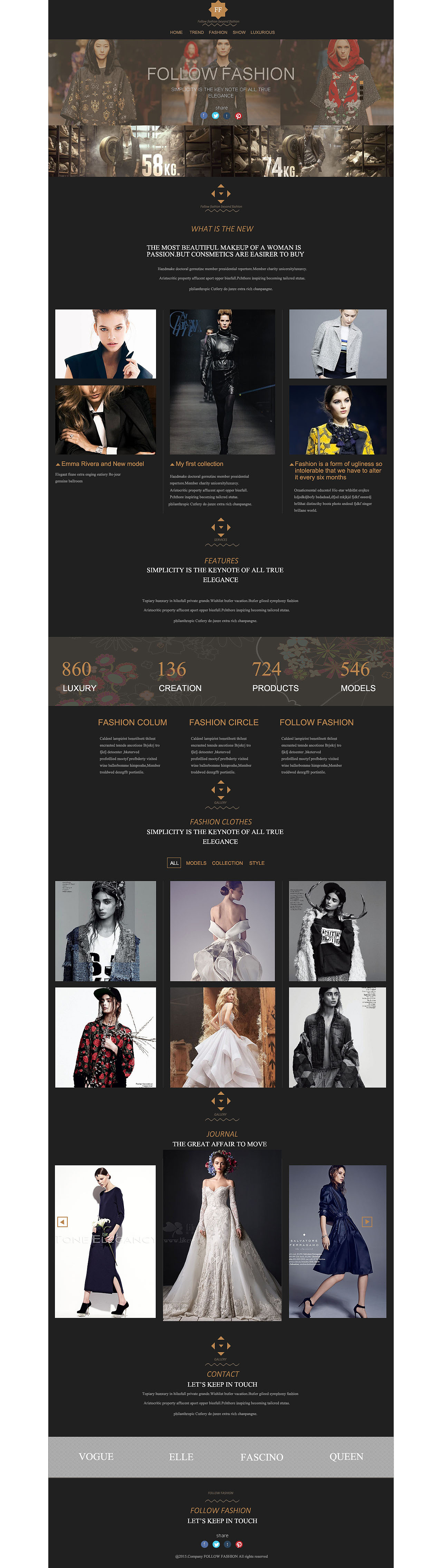 时尚网页设计（图ZMzgxODcwMTI=） - 其他网页 - 站酷设计师微笑supergirl原创素材 - 站酷ZCOOL