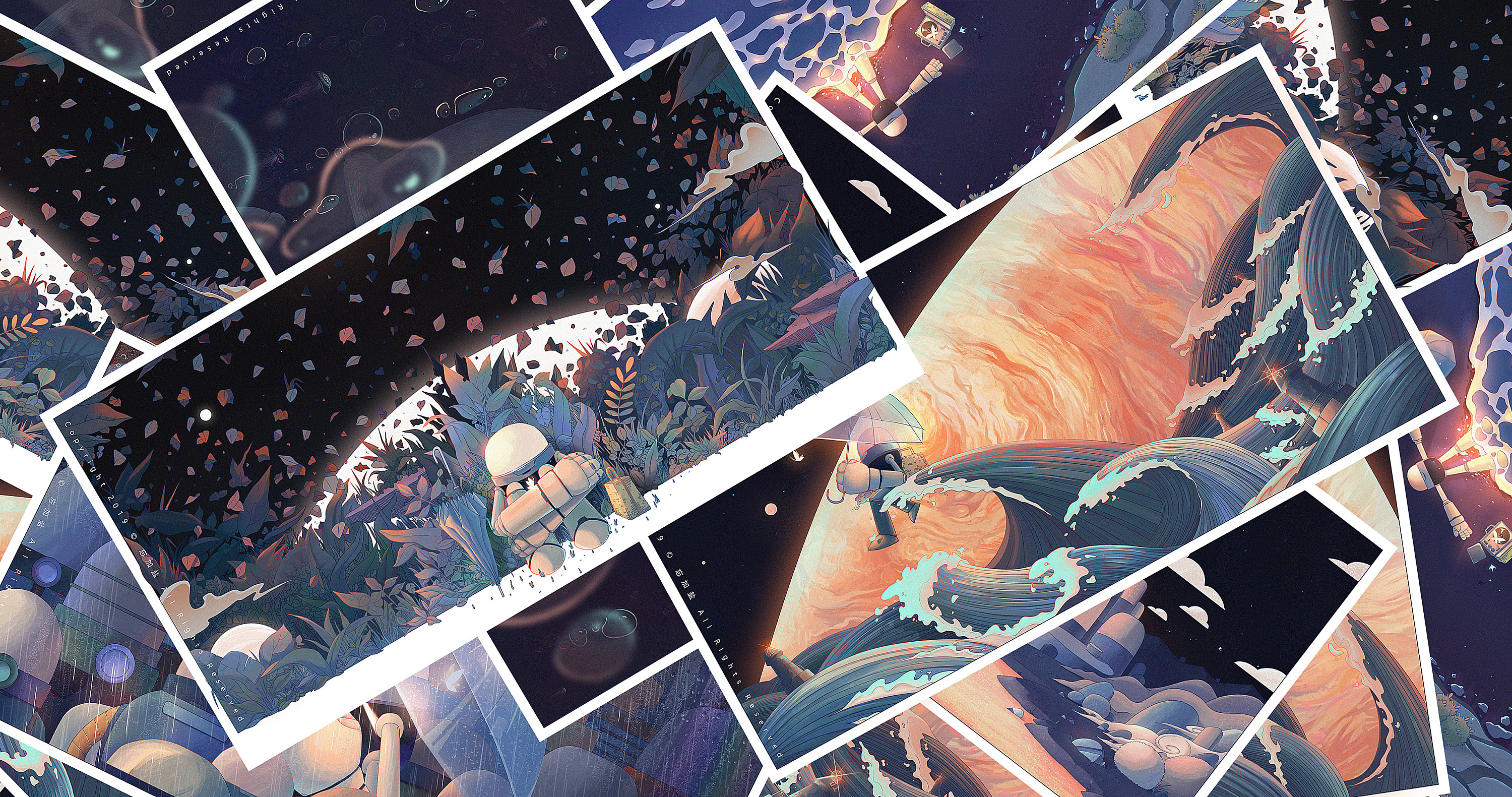 微笑抑郁症|插画|创作习作|忘加盐_原创作品-站酷zcool