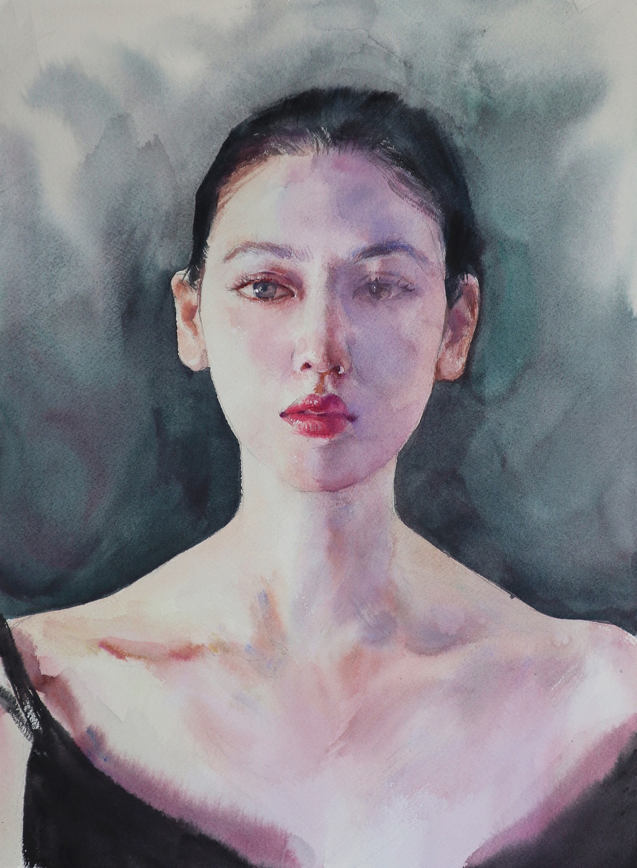 三吉彩花【水彩】