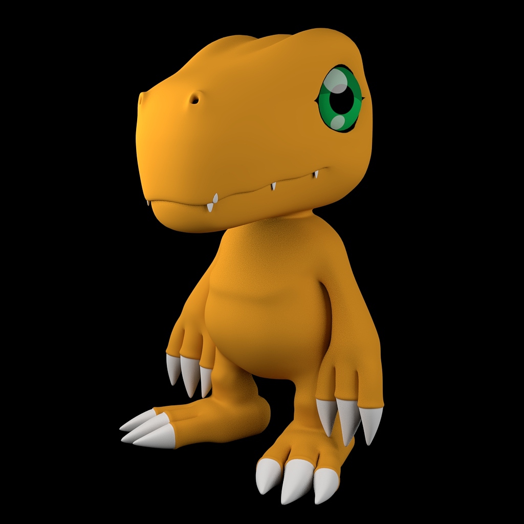 三维角色亚古兽