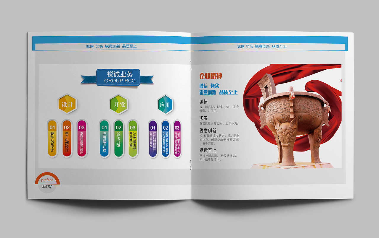 企业形象画册（图ZNzQ3ODEyNDg=） - 书籍/画册 - 站酷设计师型视美原创素材 - 站酷ZCOOL