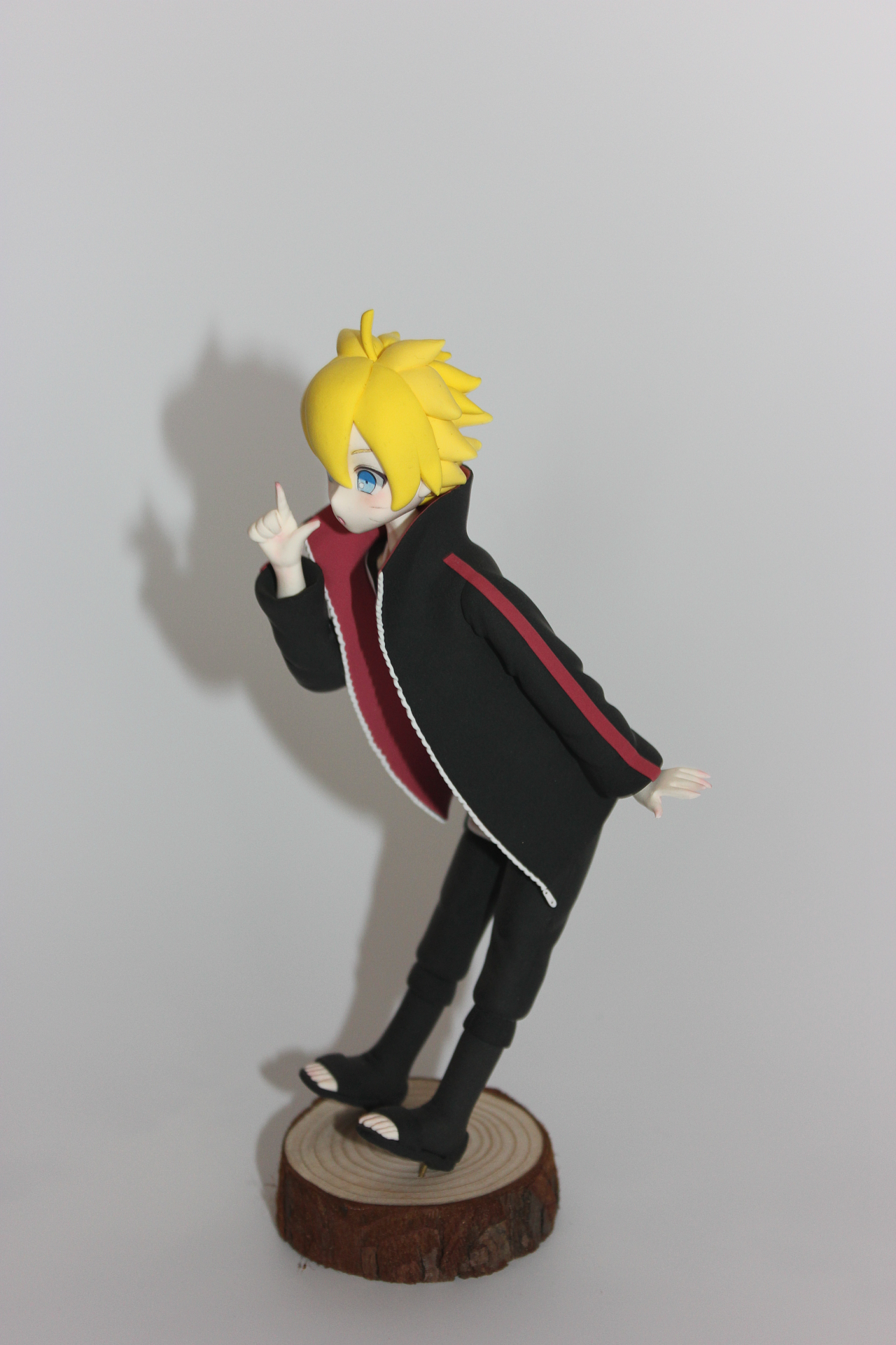 超轻粘土 漩涡博人|手工艺|手办/原型|微笑是你的城邦 - 原创作品