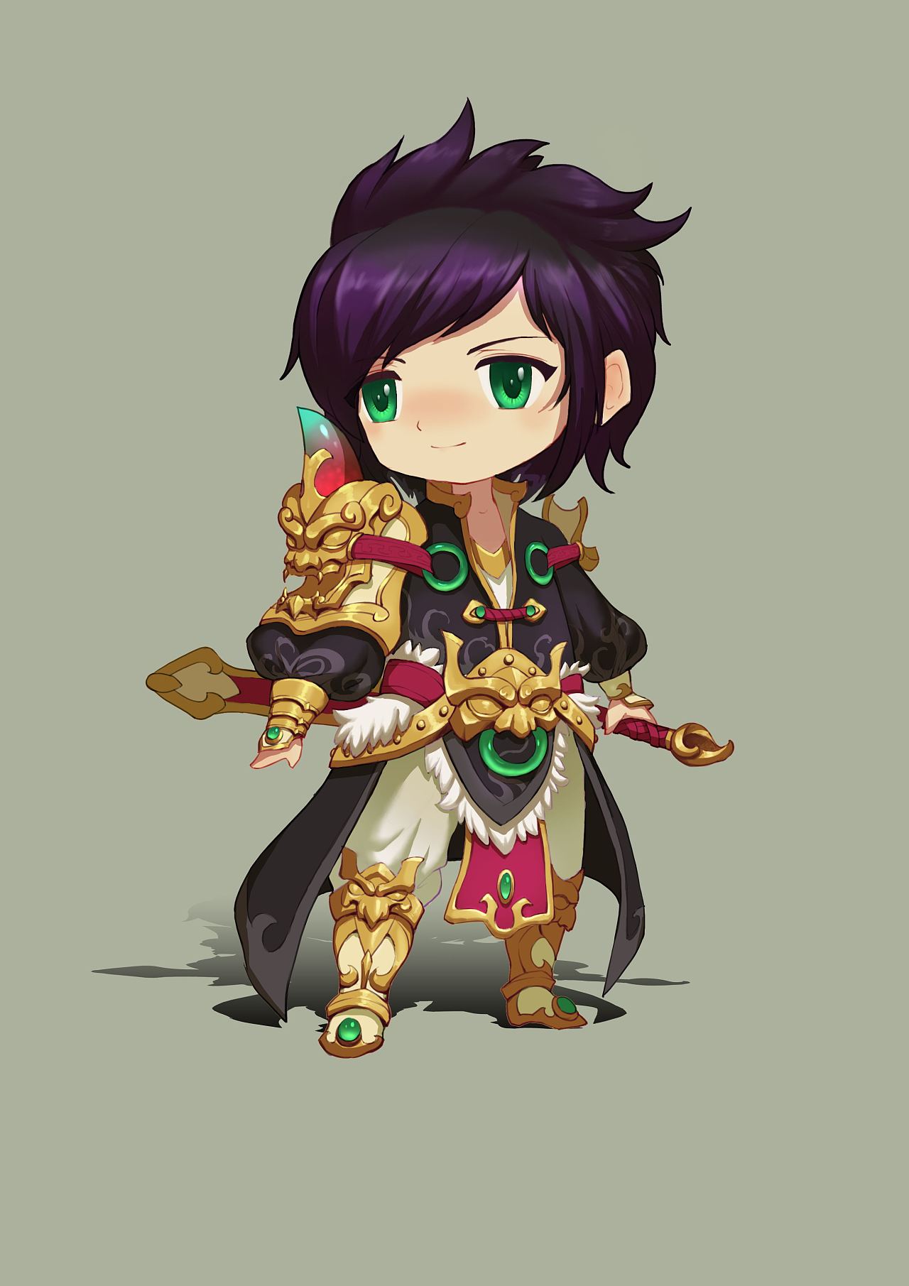 一些q版的练习|插画|游戏原画|爱画画的晓亮 - 原创作品 - 站酷