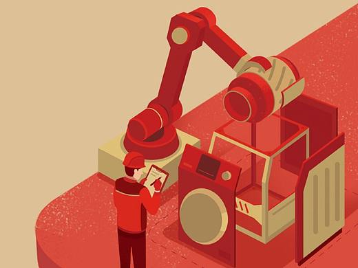 京东家电插画-一台家电从生产到你家需要几步？（个人主页-ZNDI5MjQxNzI=） - 商业插画 - 站酷设计师刘大力的小黑屋原创素材 - 站酷ZCOOL