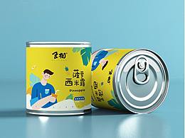 酸奶西米露罐頭包裝