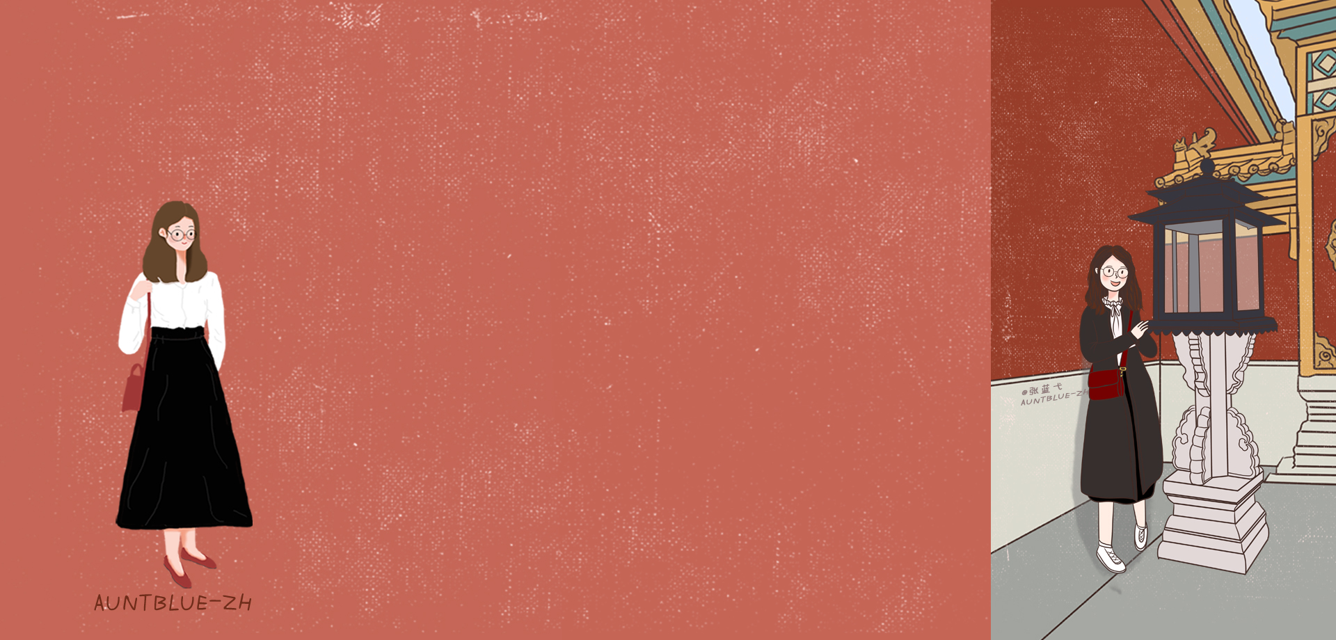 张蓝弋AUNTBLUE的个人主页（封面预览） - 主页封面设置 - 站酷设计师张蓝弋AUNTBLUE原创素材 - 站酷ZCOOL