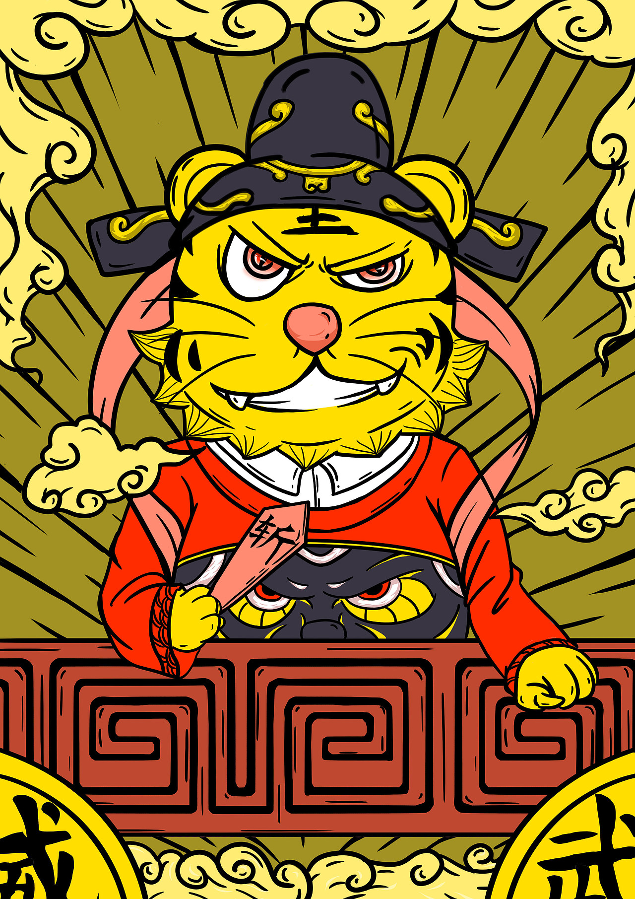 【“猫”大人威武】（图ZMTcyMzU4MDA4） - 创作习作 - 站酷设计师飞天猪Fly原创素材 - 站酷ZCOOL